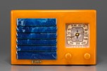 FADA 5F60 Catalin Radio Yellow with Lapis Lazuli Grill